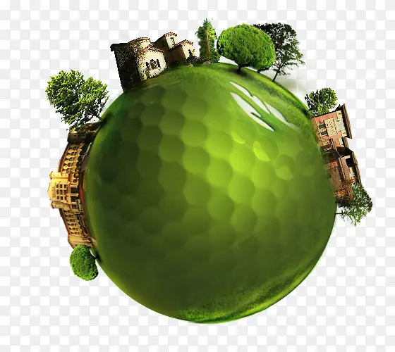 绿色高尔夫