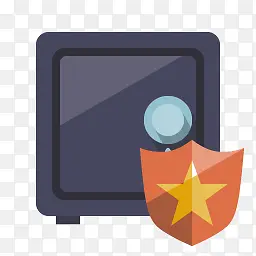 安全盒子盾flat-icons