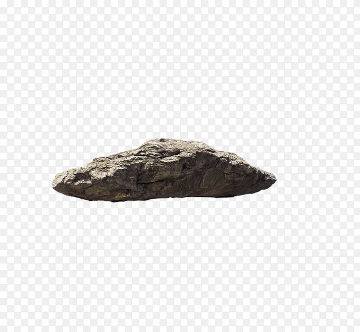 比拟实物的石块呈现灰色