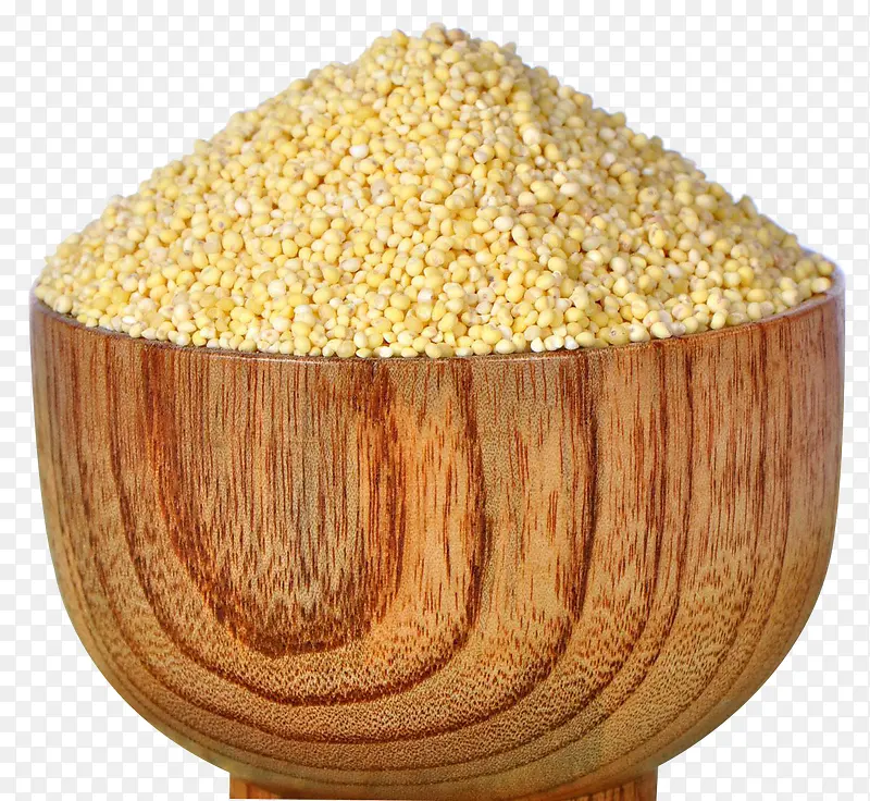木碗里的大黄米
