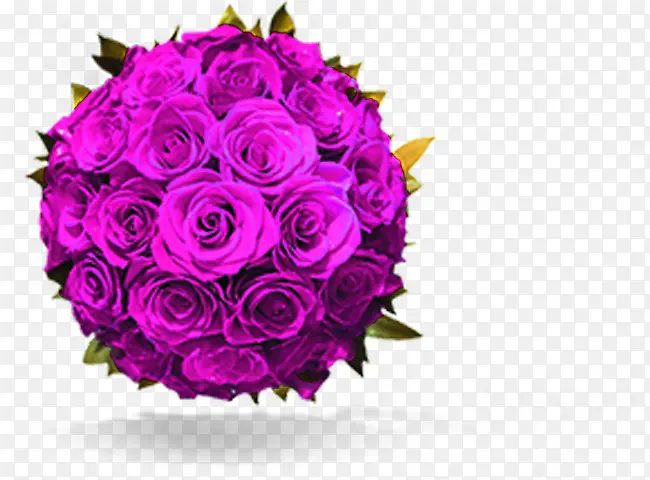紫色玫瑰捧花婚礼