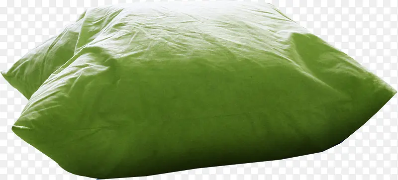 绿色枕头