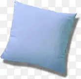蓝色抱枕