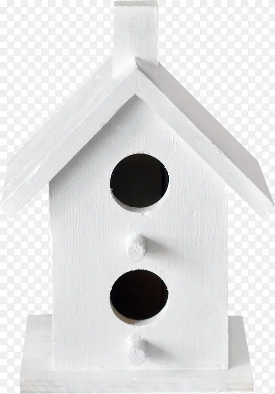 白色小鸟房子