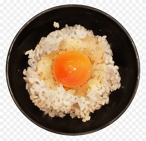 水彩蛋炒饭