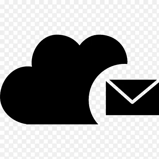 电子邮件云界面符号图标