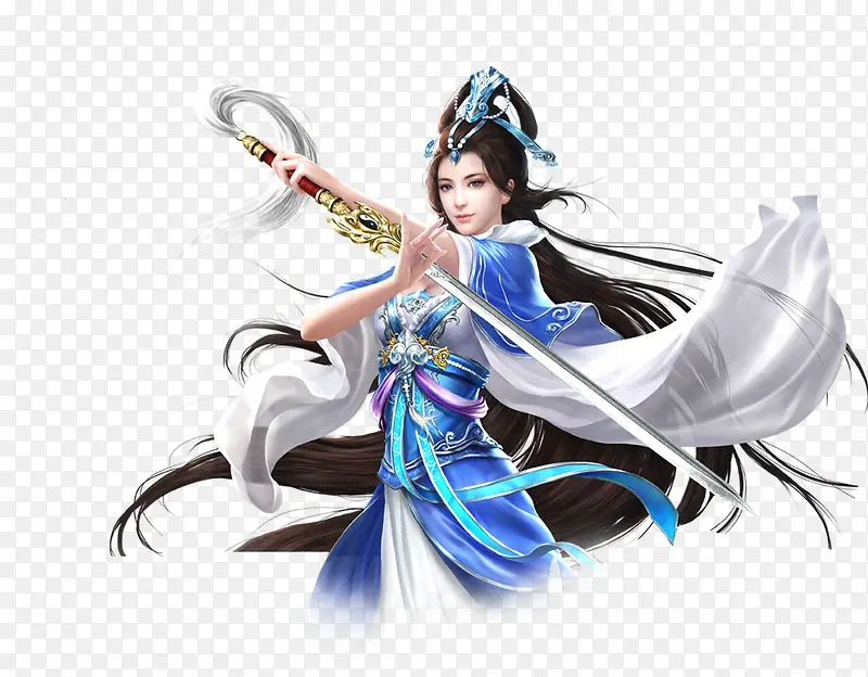 立绘古装游戏人物设计