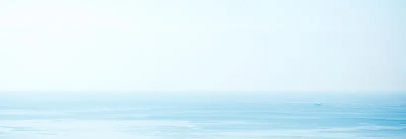 蓝色海面场景简约背景