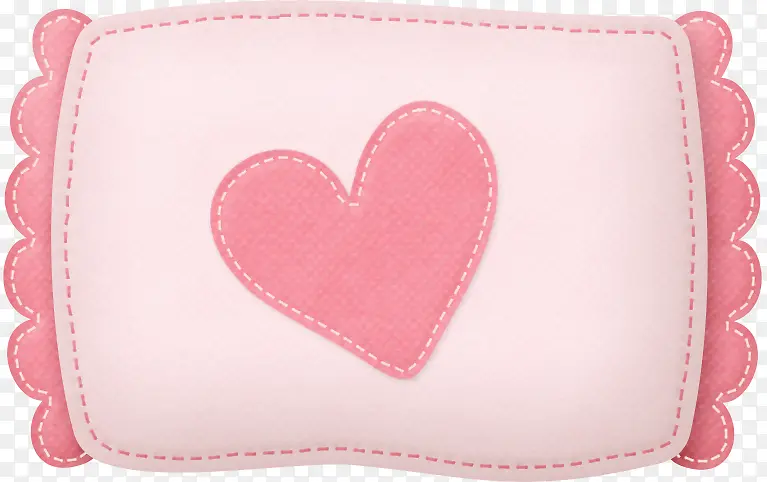 粉色可爱枕头