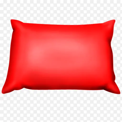 红色枕头装饰