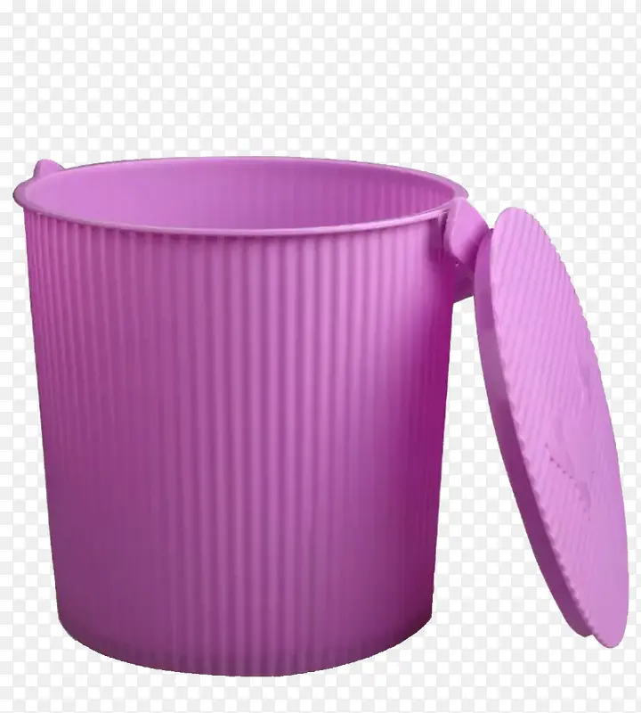 紫色的桶