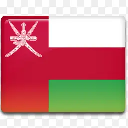阿曼国旗图标