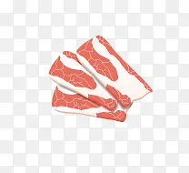 三片五花肉