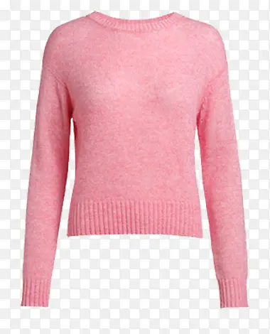 粉色毛衣