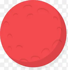 红色圆球标徽