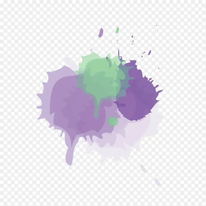 矢量水印油料污渍