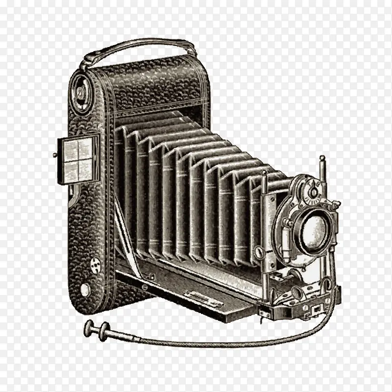 一个老式相机