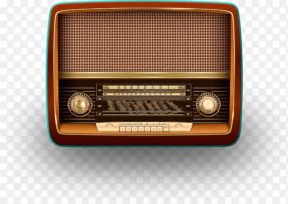 老式收音机素材