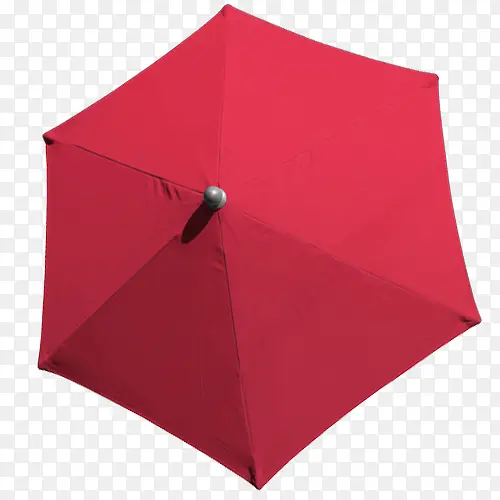 纯色红色伞