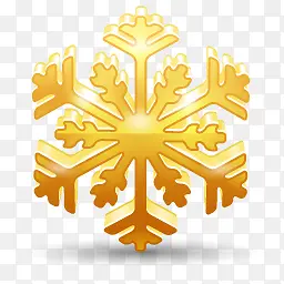 snowflake黄色雪花