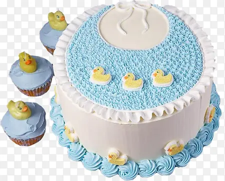 鸭子生日蛋糕