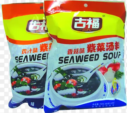 高清商场天猫活动紫菜汤料