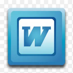 Microsoft Word图标PNG图片素材下载_图片编号qxoxpbjx-免抠素材网