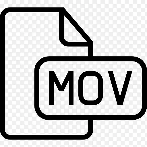 MOV文件概述界面符号图标