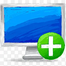 手绘电脑图标