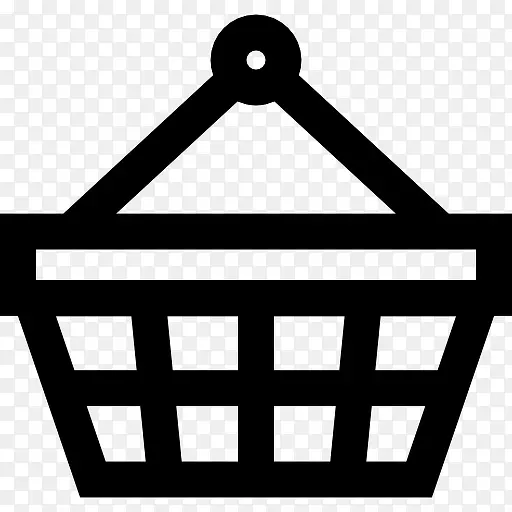 购物篮的商业工具图标