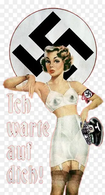 二战纳粹德国性感美女
