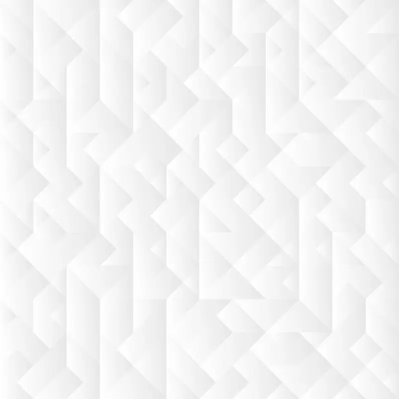 白色三维几何壁纸