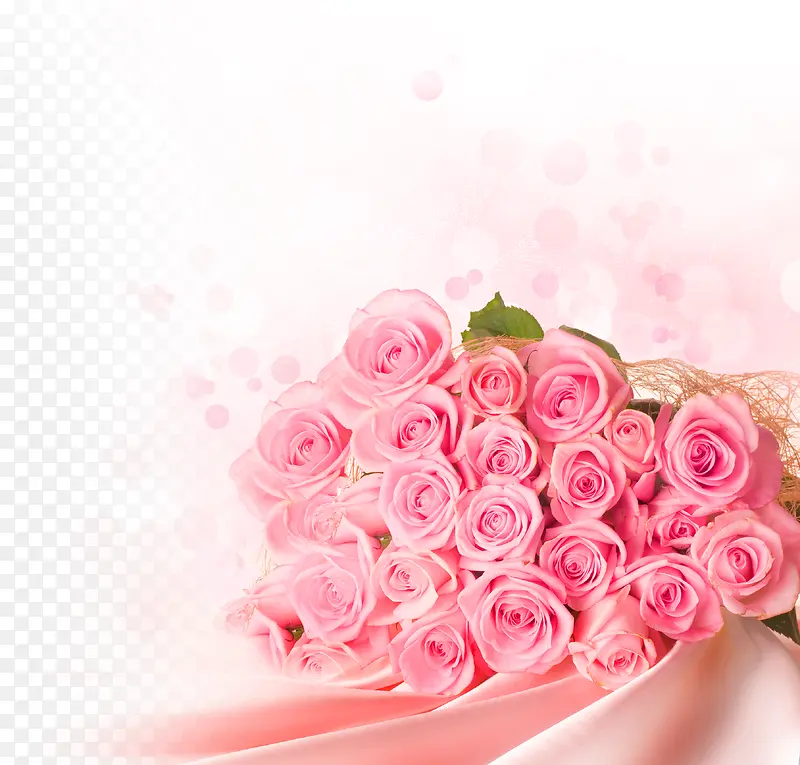粉色高清花朵封面