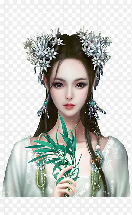 彩绘立绘古风女子美女