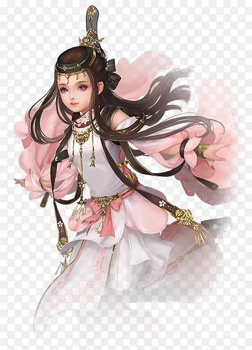 古典女子游戏人物
