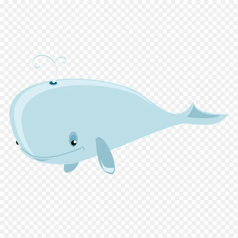 海豚喷水漫画