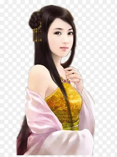 古风玲珑手绘美女