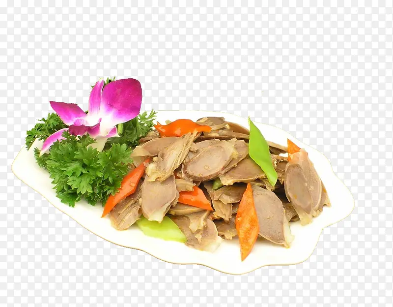 辣味脆鸭胗