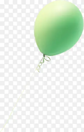 气球绿色气球