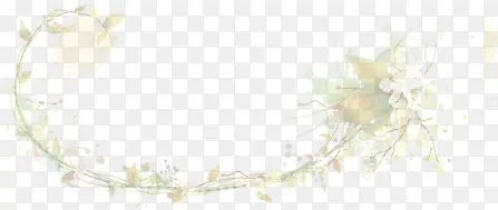 创意合成复古花卉文理效果