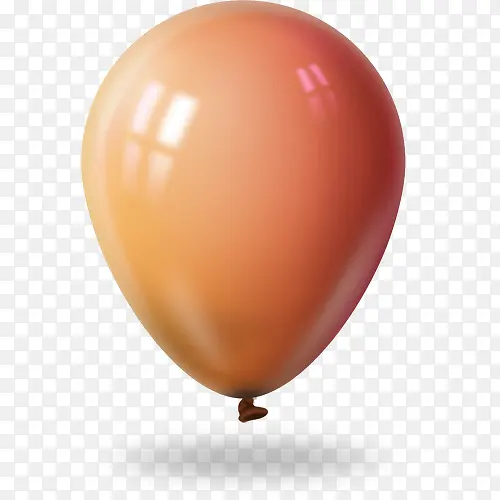 土黄色气球