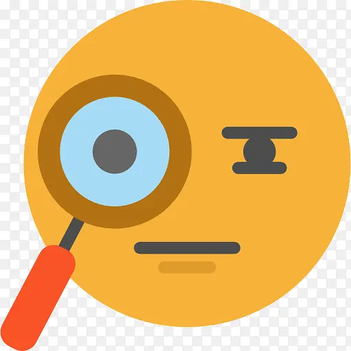 可疑的图标