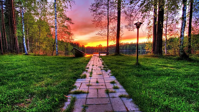 唯美自然美景风景