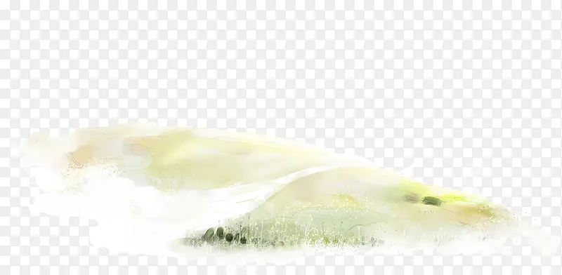 是户外美景草地梦幻