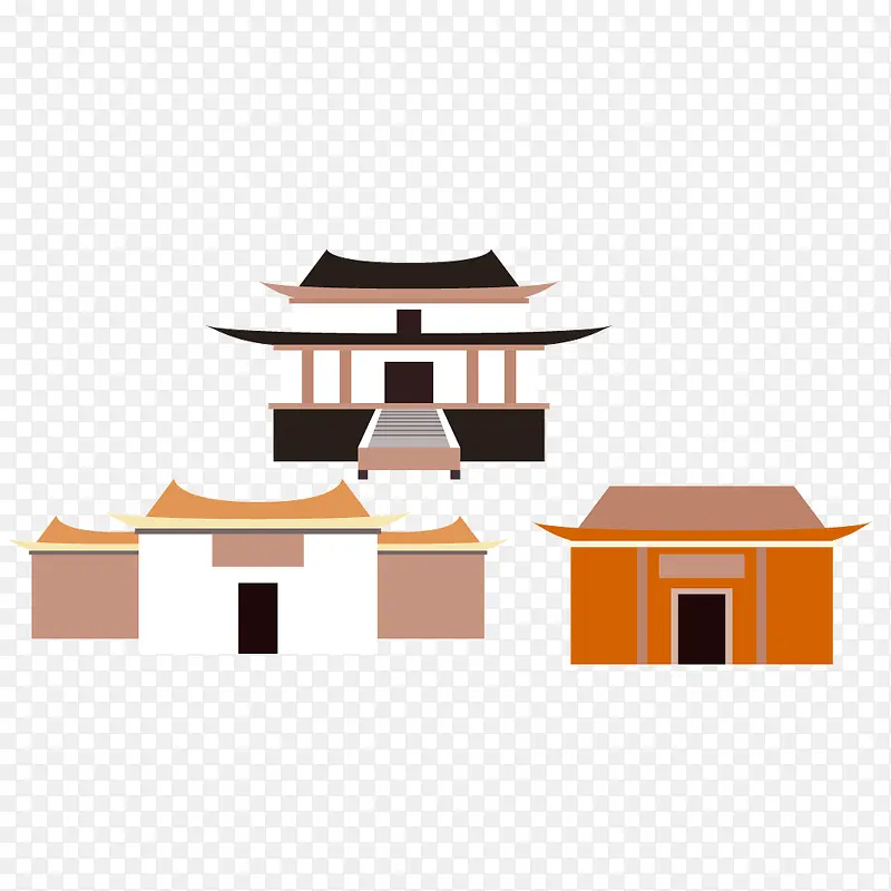 古典建筑寺庙建筑群