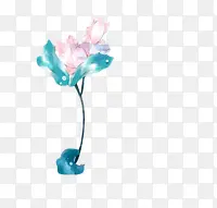 古风水仙花