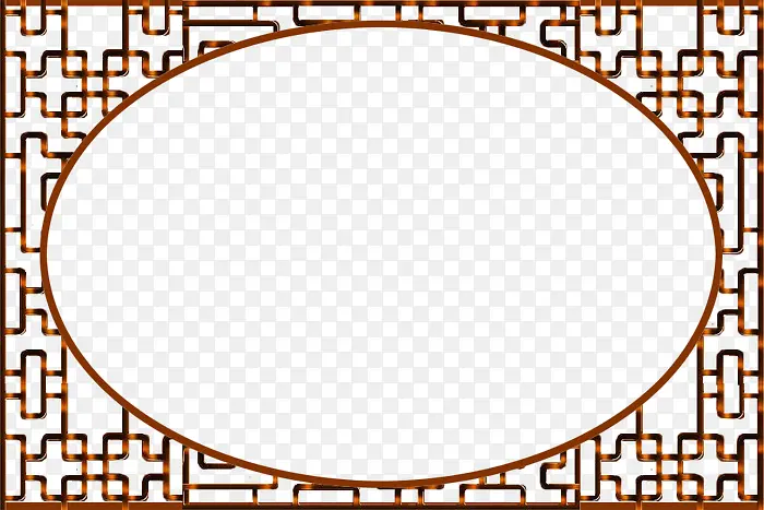 中国古典边框窗棂边框