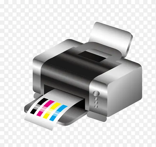 卡通彩色打印机