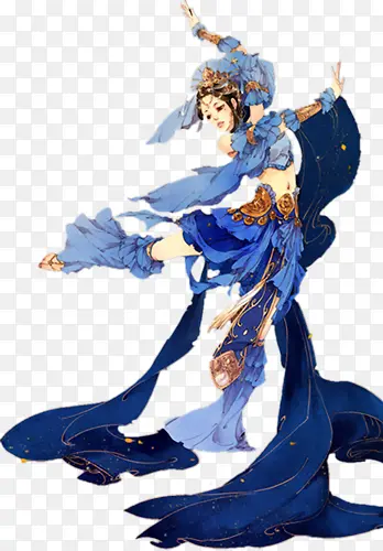 翩翩起舞的中国古代美人