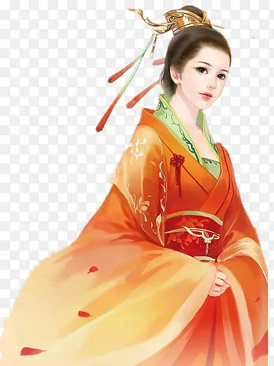 英姿飒爽的中国古代美女
